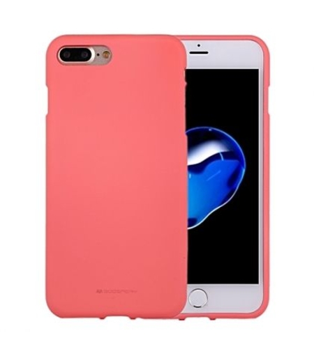 Луксозен гръб Mercury Goospery Soft Feeling за IPhone 7/8 Plus, Розов