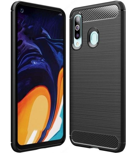 Anti Shock гръб Carbon за Samsung M405 Galaxy M40, Черен
