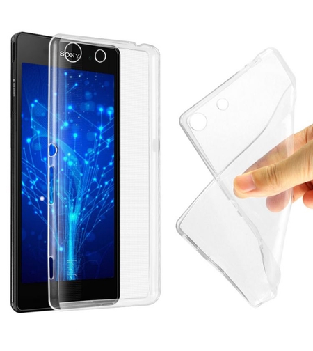 Ултра тънък силиконов калъф за Sony Xperia M5