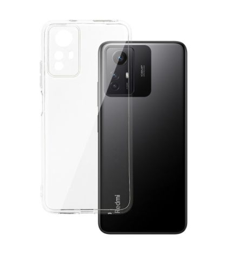 Плътен силиконов гръб Perfect 2mm за Xiaomi Redmi Note 12S, Защита около камерите, Прозрачен
