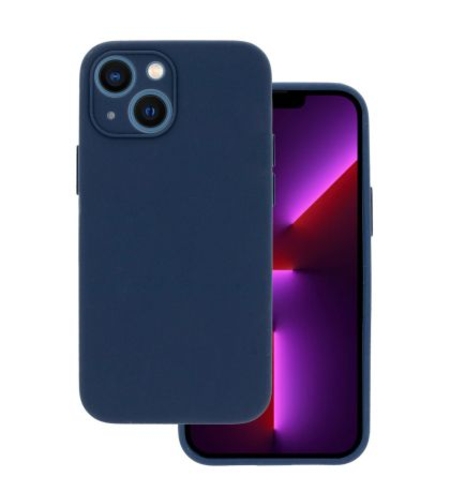Кейс Silicone Lite за IPhone 15, Тъмно син