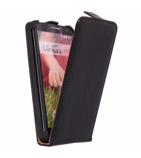 Кожен Flip калъф за LG G2 mini