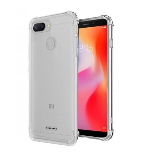 Anti Shock силиконов гръб за Xiaomi Redmi 6, Прозрачен