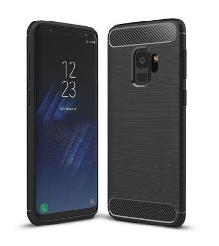 Anti Shock гръб Carbon за Samsung G960 Galaxy S9, Черен