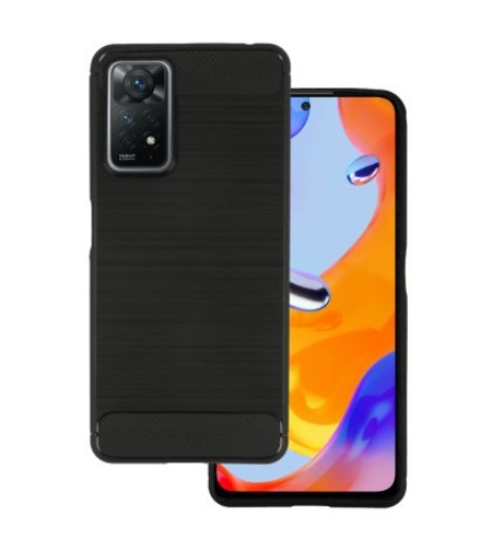 Anti Shock гръб Carbon за Xiaomi Redmi Note 11 Pro 4G/5G, Черен