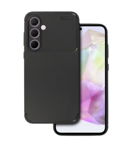 Кейс Carbon Elite, за Samsung Galaxy A35 5G, Защита около камерите, Черен