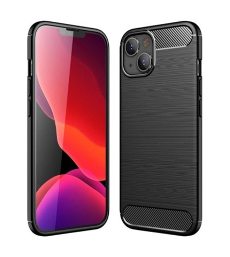 Anti Shock гръб Carbon за Iphone 14 Plus, Черен