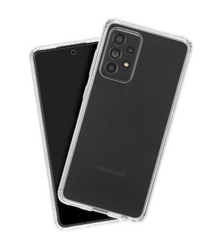 Силиконов кейс Armor Anti Shock за Samsung Galaxy A53 5G, Защита около камерите, Прозрачен