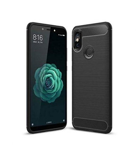 Anti Shock гръб Carbon за Xiaomi MI A2, Черен