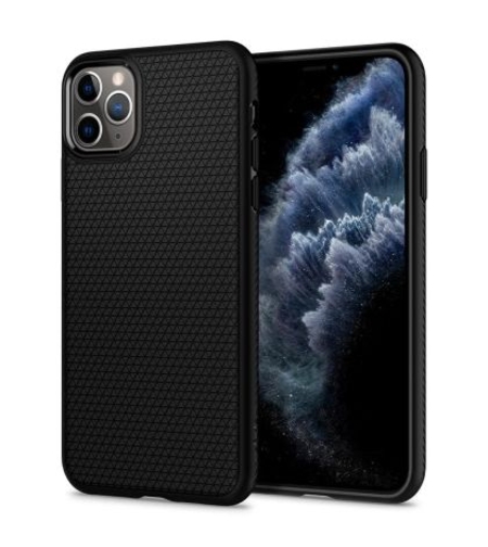 Кейс Spigen, Liquid Air, за Iphone 11 Pro (077CS27232), Черен Matt