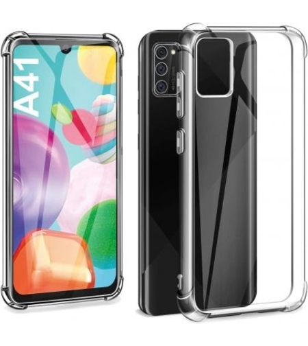 Anti Shock силиконов гръб за Samsung A415 Galaxy A41, Прозрачен