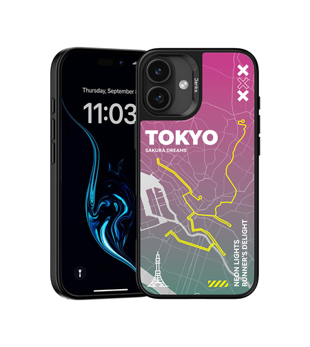 Кейс Magsafe Dynamic City Tokyo за IPhone 16-Benks