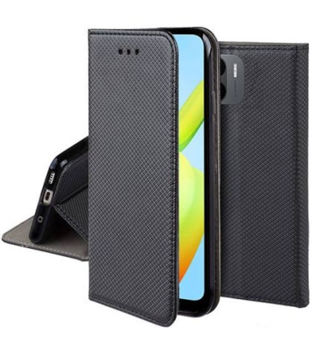 Калъф Flip Book Smart Magnet за Xiaomi Redmi A1/A2, Черен