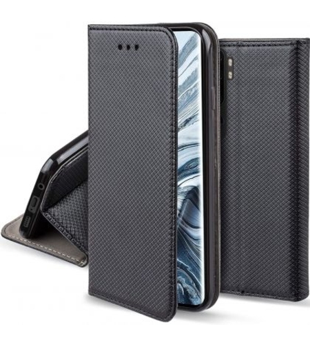 Калъф Flip Book Smart за Xiaomi MI Note 10 Pro, Черен