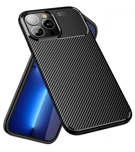 Кейс Carbon Elite за IPhone 13 Pro Max, Черен