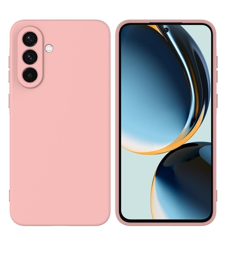 Кейс Silicone Lite за Samsung Galaxy A37 5G, Защита около камерата, Розова пудра