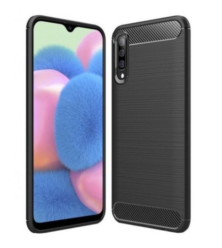 Anti Shock гръб Carbon за Samsung A307 Galaxy A30S, Черен
