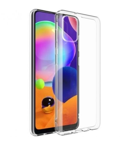 Плътен силиконов гръб Perfect 2mm за Samsung A315 Galaxy A31, Прозрачен