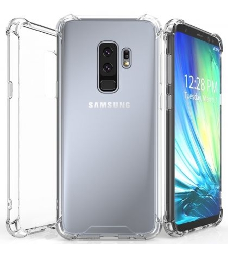 Anti Shock силиконов гръб за Samsung G965 Galaxy S9 Plus, Прозрачен