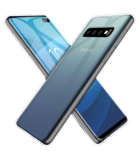 Ултра тънък силиконов гръб за Samsung G975 Galaxy S10 Plus, Прозрачен