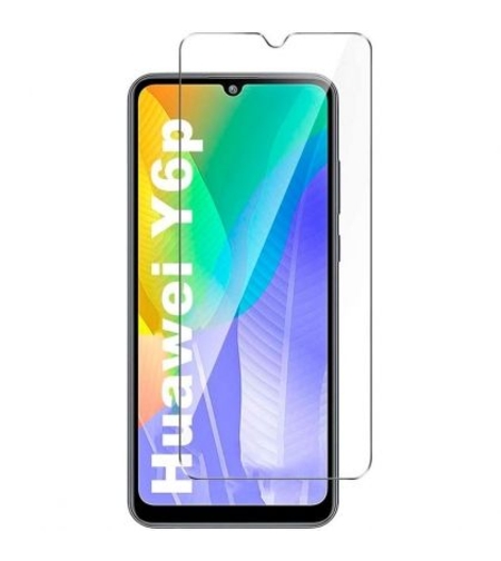 Стъклен скрийн протектор, 2.5D Hard Glass за Huawei Y6p, Прозрачен