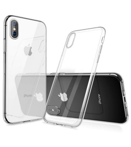 Ултра тънък силиконов гръб за IPhone XS MAX, Прозрачен