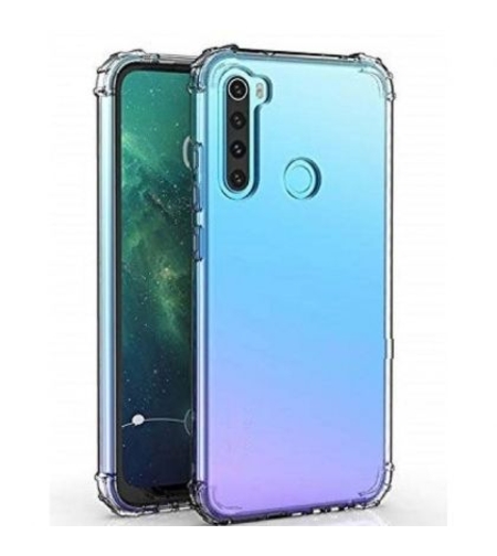 Anti Shock силиконов гръб за Xiaomi Redmi Note 8, Прозрачен