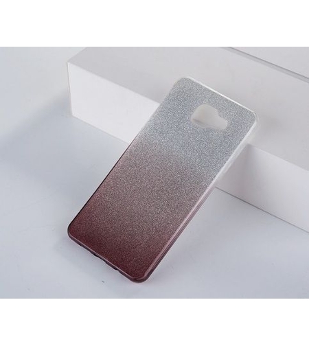 Луксозен силиконов гръб Bling в преливащо черно за Samsung A520 Galaxy A5 (2017)