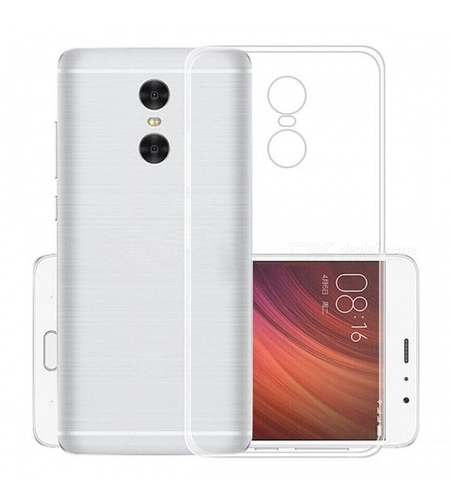 Ултра тънък силиконов гръб за Xiaomi Redmi 5 Plus/Note 5, Прозрачен