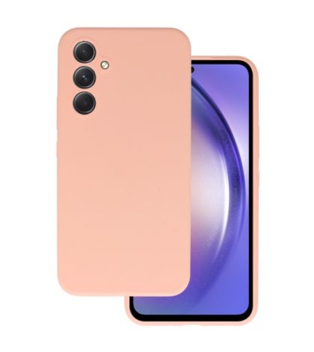 Кейс Silicone Lite за Samsung Galaxy A15 4G/5G, Защита около камерата, Праскова