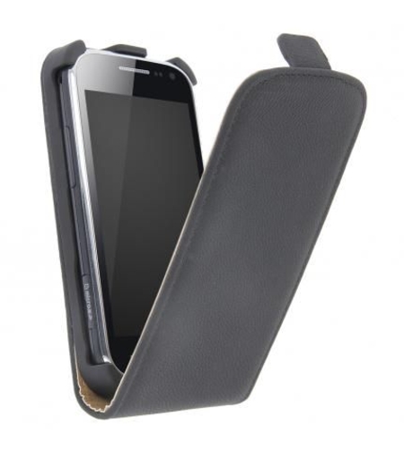 Кожен Flip калъф за Samsung Galaxy S6500 Mini 2 С БЕЗПЛАТЕН ПРОТЕКТОР ЗА ДИСПЛЕЙ