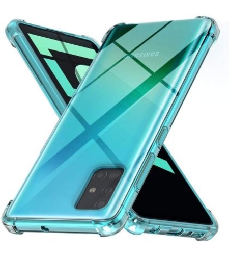 Anti Shock силиконов гръб за Samsung A515 Galaxy A51, Прозрачен