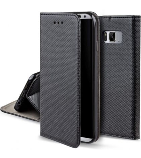 Калъф Flip Book Smart за Samsung G955 Galaxy S8 Plus, Черен
