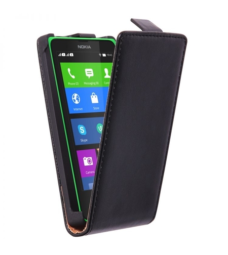 Кожен Flip калъф за Nokia X