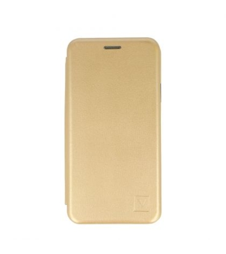 Луксозен кожен калъф Vennus Elegance Book за Samsung 715 Galaxy A71, Златен