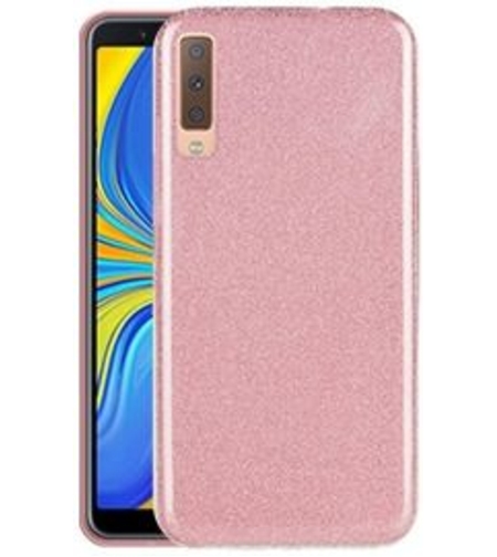 Силиконов гръб Emily Shining за Samsung A750 Galaxy A7 2018, Розов