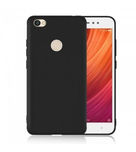Силиконов гръб Matt Frosted за Xiaomi Redmi Note 5A, Черен