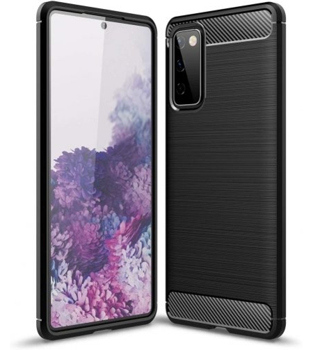 Anti Shock гръб Carbon за Samsung G780 Galaxy S20 FE, Черен