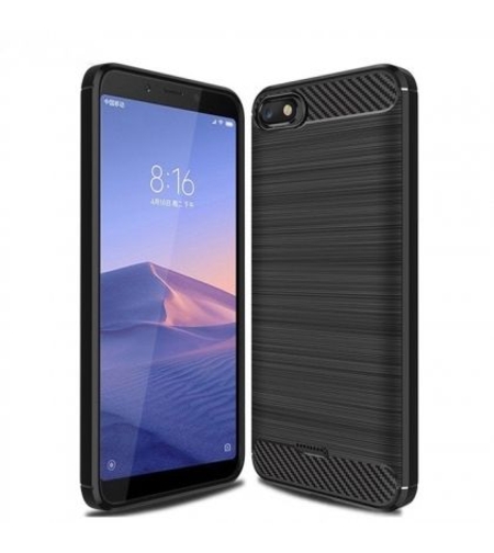 Anti Shock гръб Carbon за Xiaomi Redmi 6A, Черен
