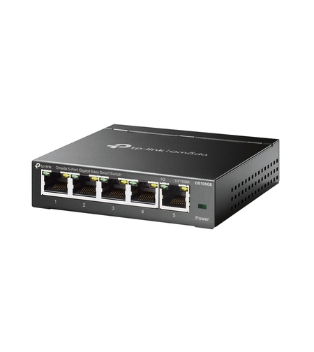 5-Port Gigabit Unmanaged Desktop Switch with 4-Port PoE+ Omada by TP-Link DS105GP
