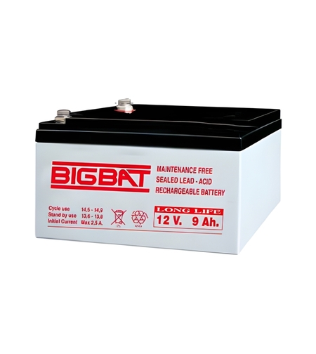 Акумулатор 9Ah - BIGBAT 12-9