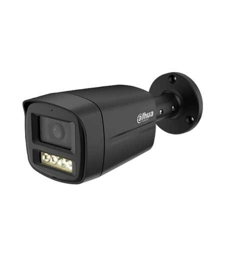 HDCVI камера 5MP булет 2.8 mm Dual Light 40 m черна - DAHUA HAC-HFW1500TLM-IL-A-0280B-S3-DIP-Black