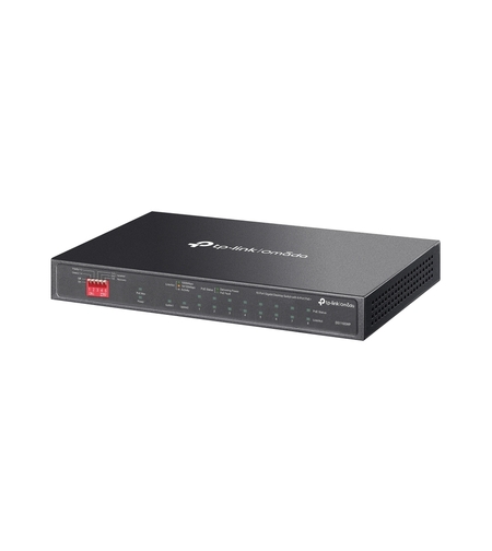 10-Port Gigabit Unmanaged Desktop Switch with 8-Port PoE+ Omada by TP-Link DS110GMP