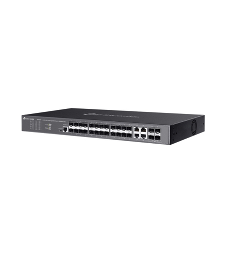 24-Port SFP L2+ Managed Switch with 4 10GE SFP+ Slots - Omada by TP-Link SG3428XF