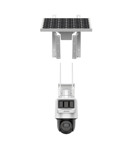 IP PT 4G Соларна Камера HikVision 4MP DS-2DE2C400IWG-K/4G/C05S10 2.8mm