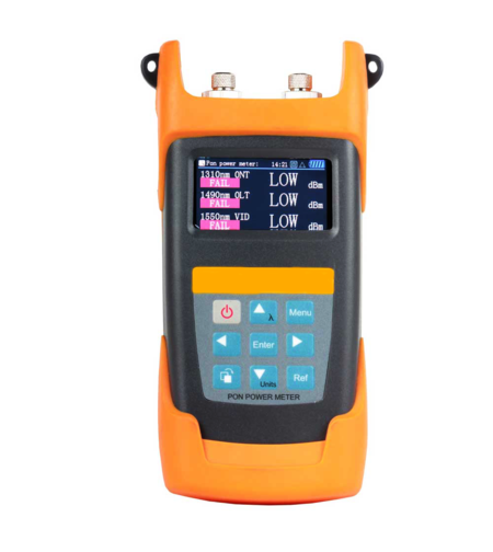 PON Power Meter XC-3213 1310/1490/1550, FC/SC/ST Цветен дисплей