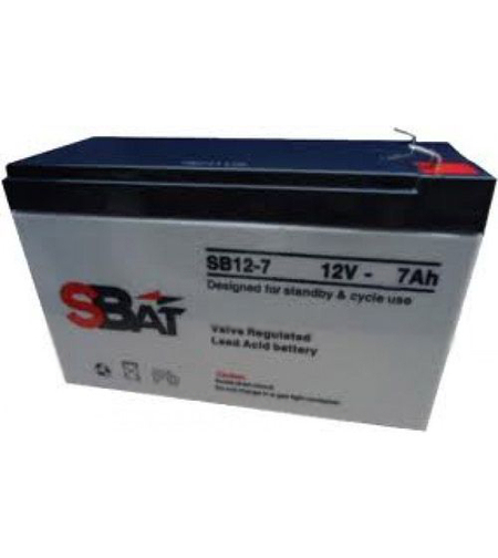 Акумулатор 7Ah - SBat SB 12-7