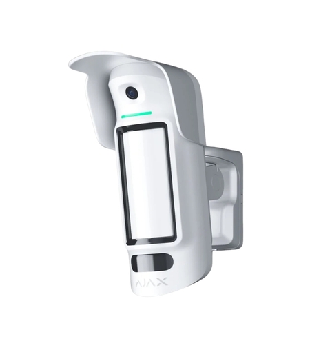 Безжичен комбиниран 2xPIR+MW (K-band) детектор за движение - AJAX MotionCam Outdoor HighMount PhOD 99164.282.WH1