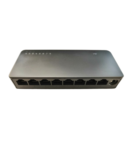 Суич8 port 10/100 Mbps, 5V-12V, Bulk