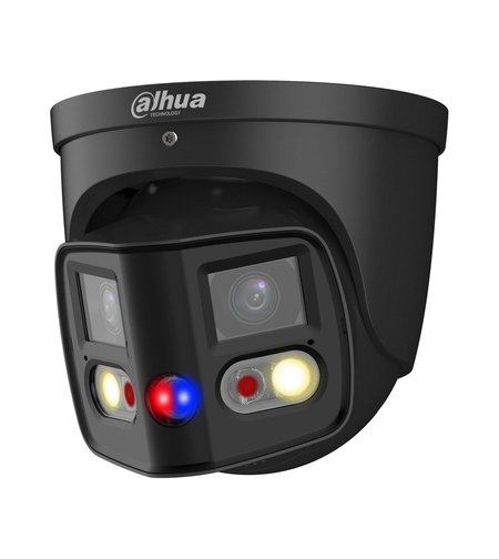 IP камера 8MP панорамна 180° DUO Full-color черна - DAHUA IPC-PDW3849-A180-E2-AS-PV-0280B-Black